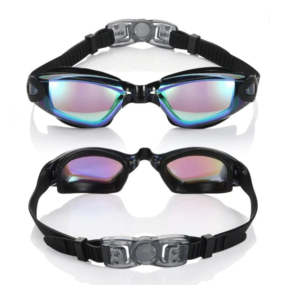 Premium Clear Swimming Goggles with UV Protection and Anti-Fog Feature for Adults and Children