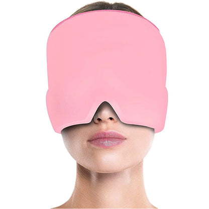 Wearable Gel Ice Therapy Cap for Headache, Migraine, and Sinus Relief
