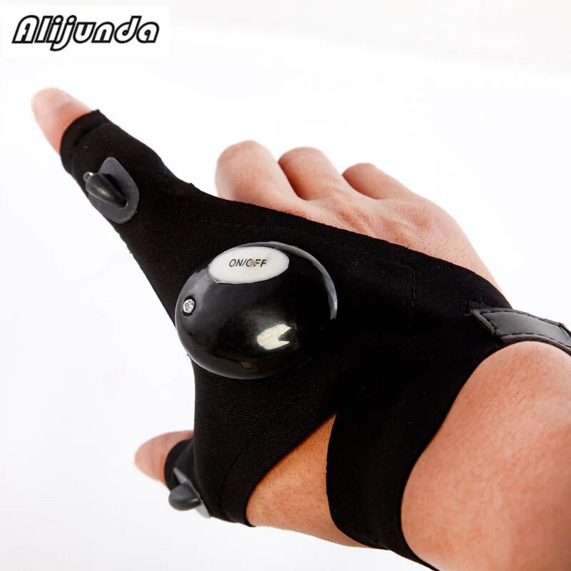 Multipurpose Waterproof Fishing Gloves with Integrated LED Light Rescue Tools for Acura Models