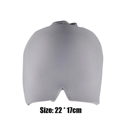 Wearable Gel Ice Therapy Cap for Headache, Migraine, and Sinus Relief