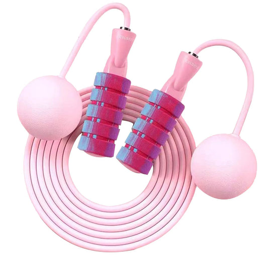 2 in 1 Training Adjustable Ropeless Skipping Rope