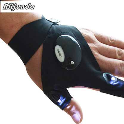 Multipurpose Waterproof Fishing Gloves with Integrated LED Light Rescue Tools for Acura Models