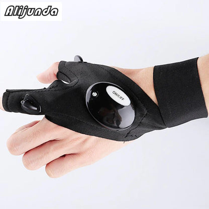 Multipurpose Waterproof Fishing Gloves with Integrated LED Light Rescue Tools for Acura Models