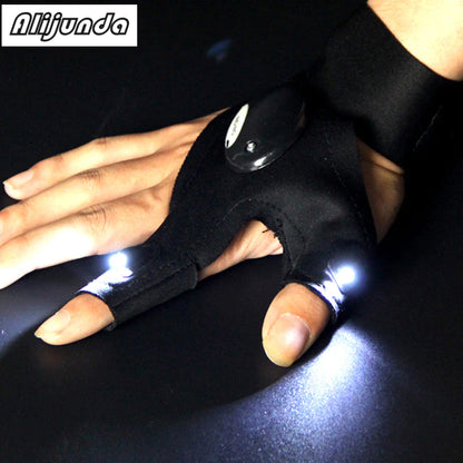 Multipurpose Waterproof Fishing Gloves with Integrated LED Light Rescue Tools for Acura Models