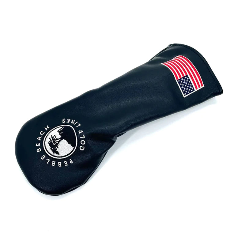 Premium PU Leather Golf Head Covers for Driver, Fairway Wood, Hybrid, and Putter - Small Tree Pattern Design