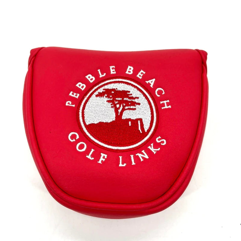 Premium PU Leather Golf Head Covers for Driver, Fairway Wood, Hybrid, and Putter - Small Tree Pattern Design