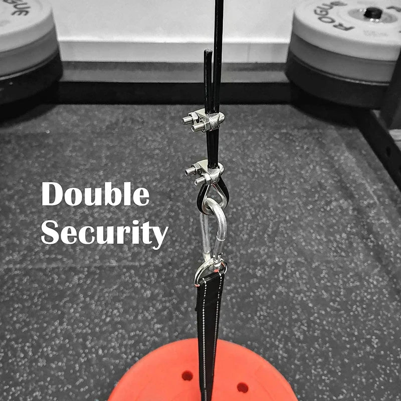 B48B-Gym Adjustable Cable Wire Rope Heavy Duty Steel Replacement Parts for Home Gym Fitness Cable