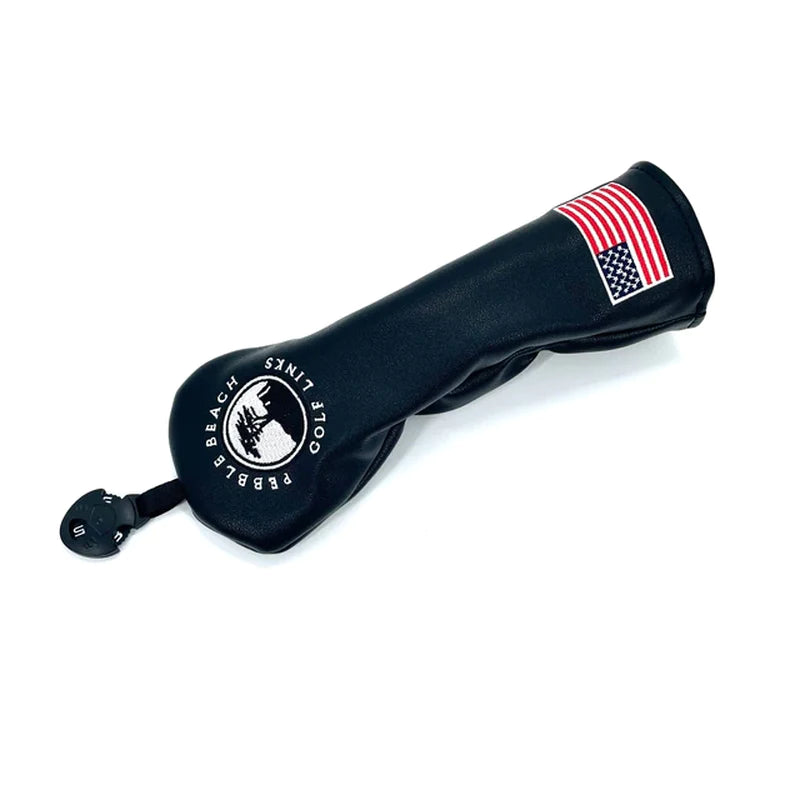 Premium PU Leather Golf Head Covers for Driver, Fairway Wood, Hybrid, and Putter - Small Tree Pattern Design